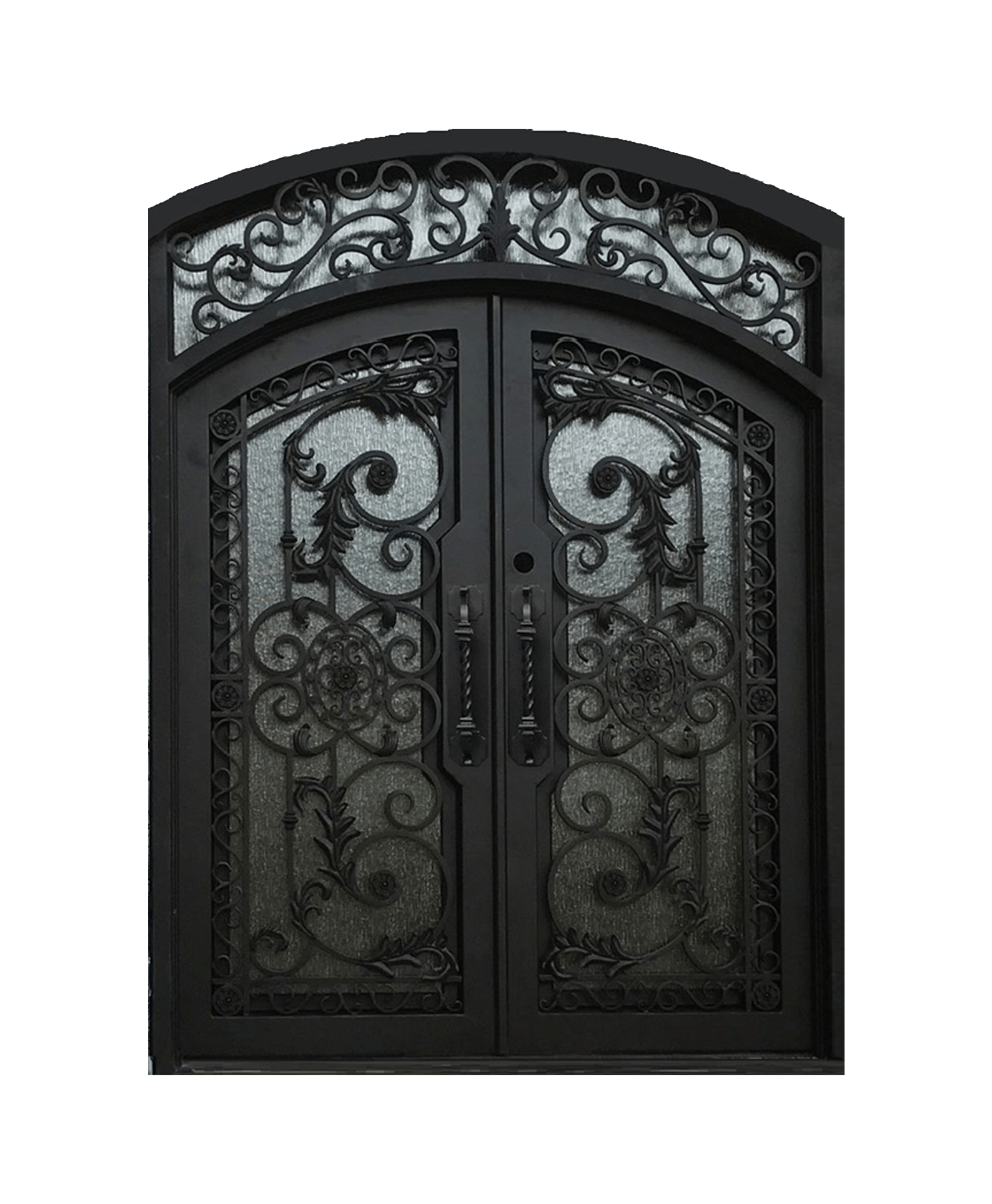 CARNATION- Arch Top Double Front Door
