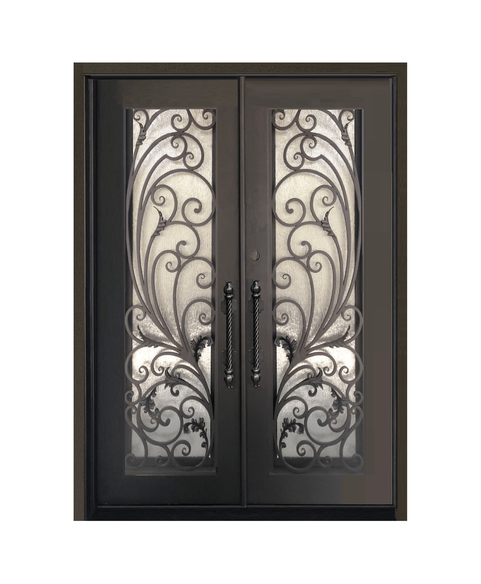 PEACOCK Double Front Door
