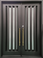 wrought iron doors