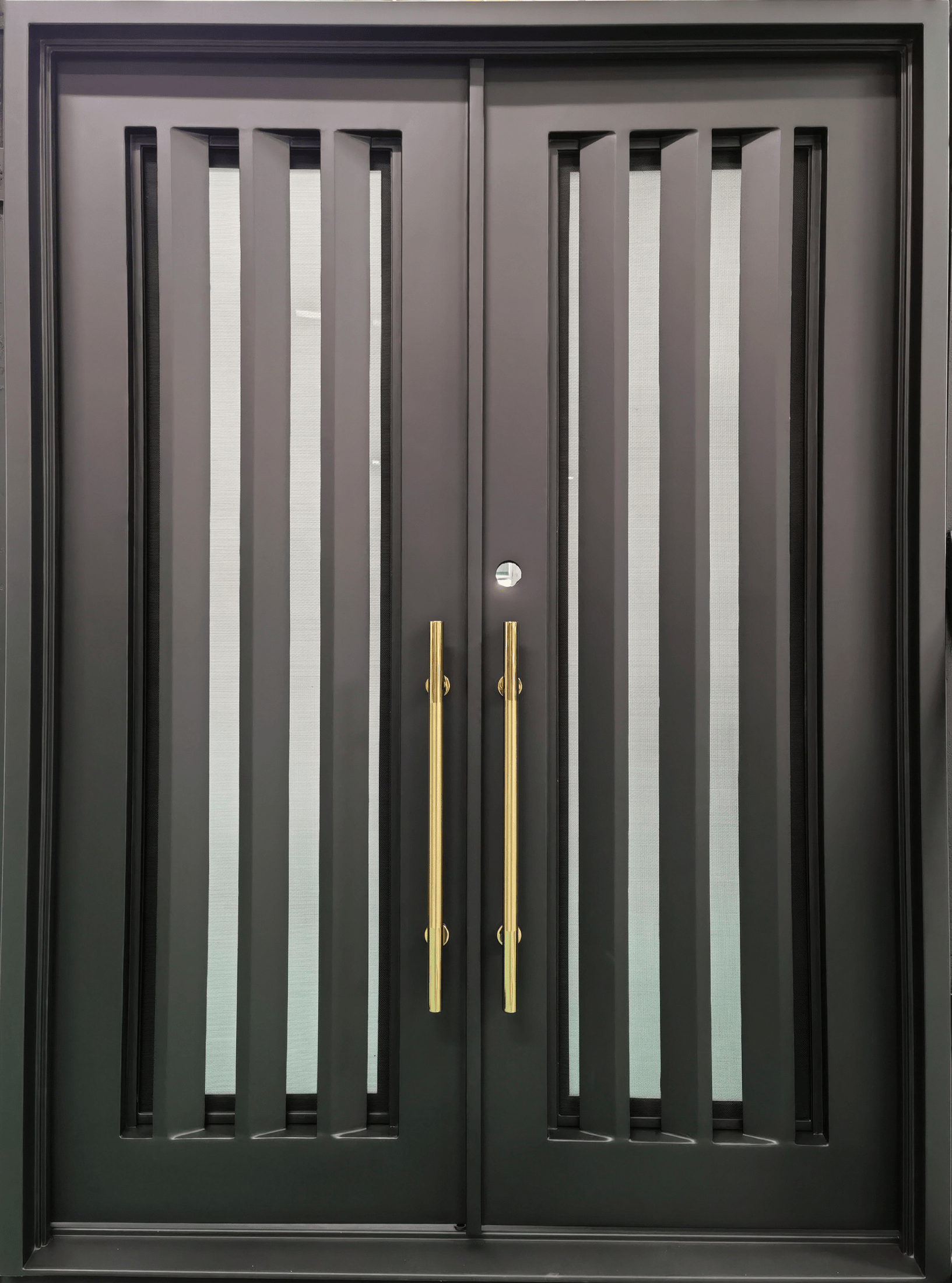 wrought iron doors