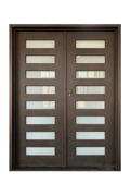 Horizon Panel Iron Door – Modern Horizontal Panel Design