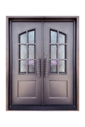 Brown Classic Iron Door
