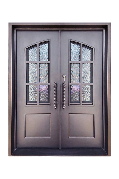 Brown Classic Iron Door