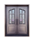 Camden Double Iron Double Front Door