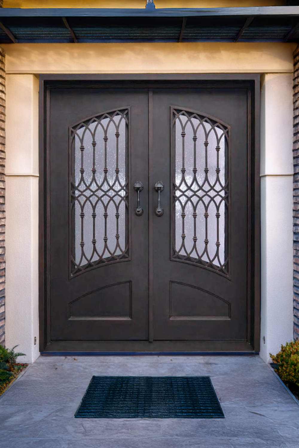 Manor Iron Double Front Door