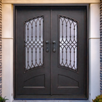 Manor Iron Double Front Door