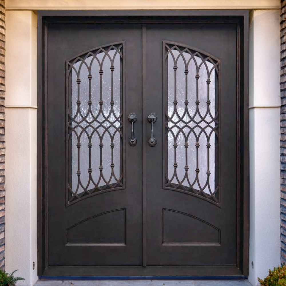 Manor Iron Double Front Door