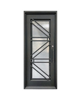 Hudson Bridge Iron Single Front Door