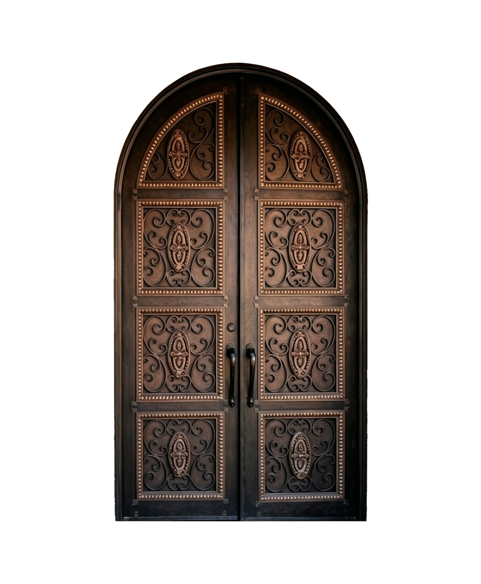 Tuscany Manor Double Front Door