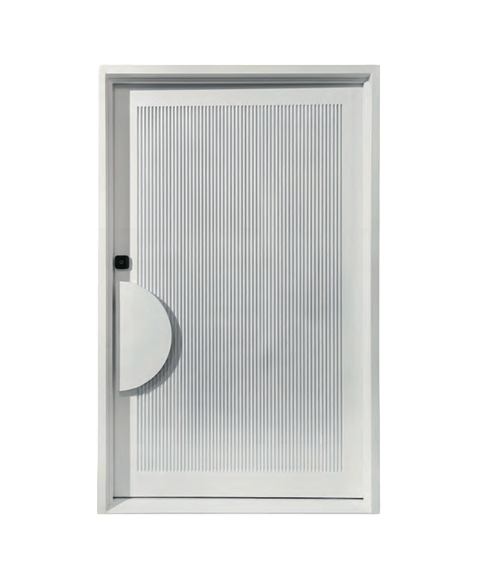 Lume Panel Iron Single Front Door