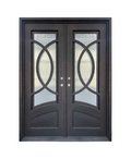 Eclipse Iron Double Front Door