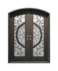 Aviary Iron Double Front Door