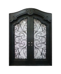 Cordoba Filigree Iron Double Front Door