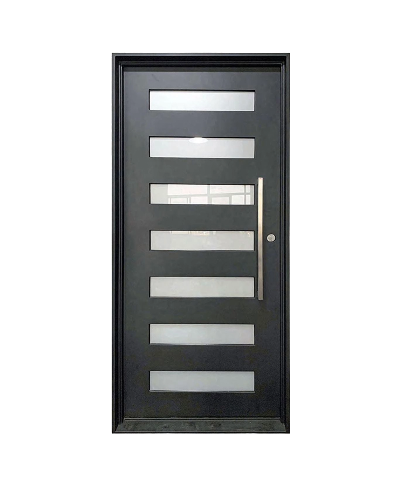 Stratus Single Iron Single Front Door