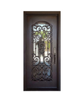 Timepiece Iron Single Front Door