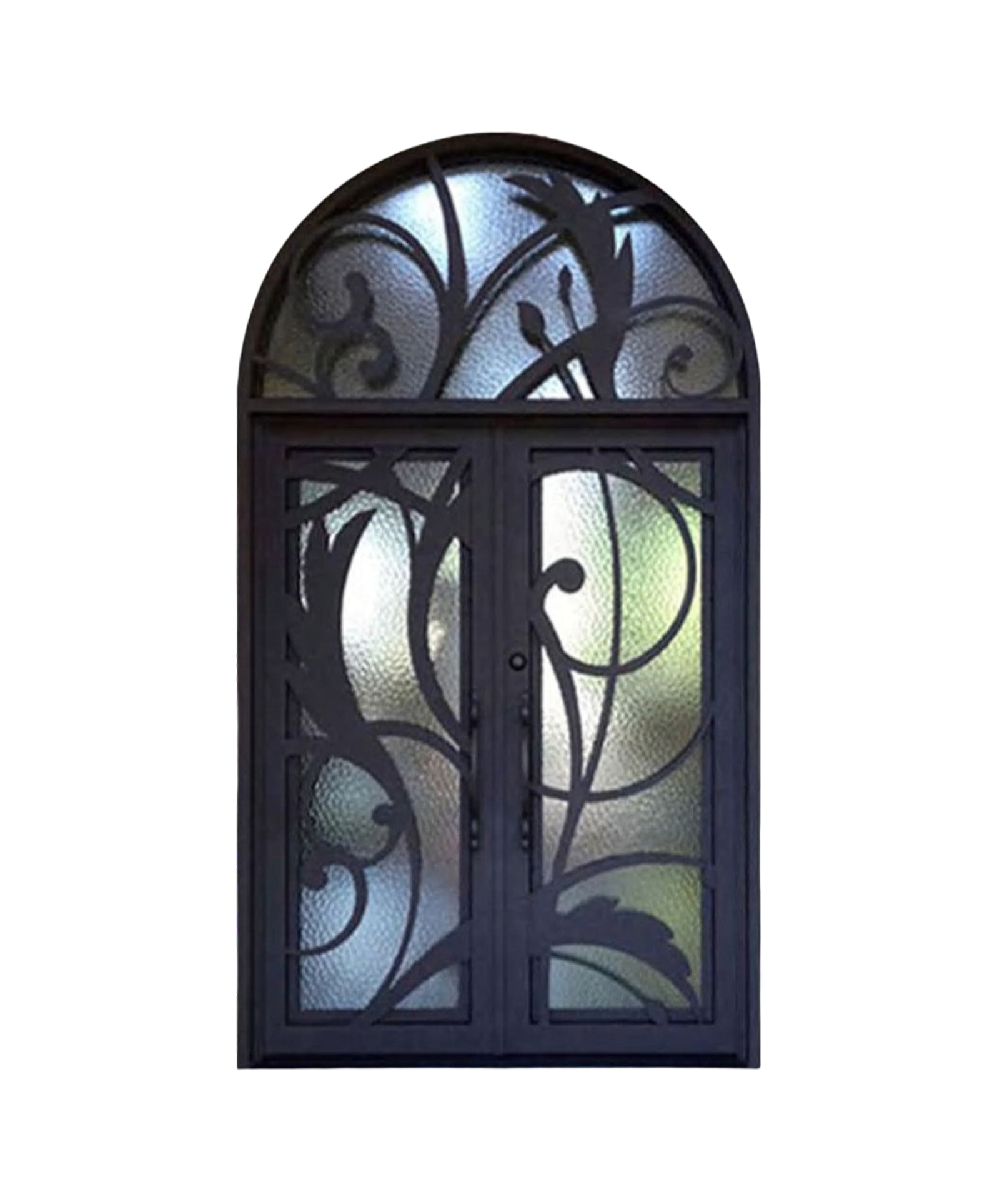 Aurora Iris Grand Double Front Door