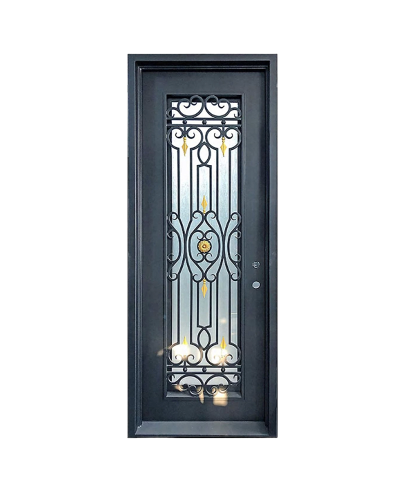 Villa Royale Iron Single Front Door
