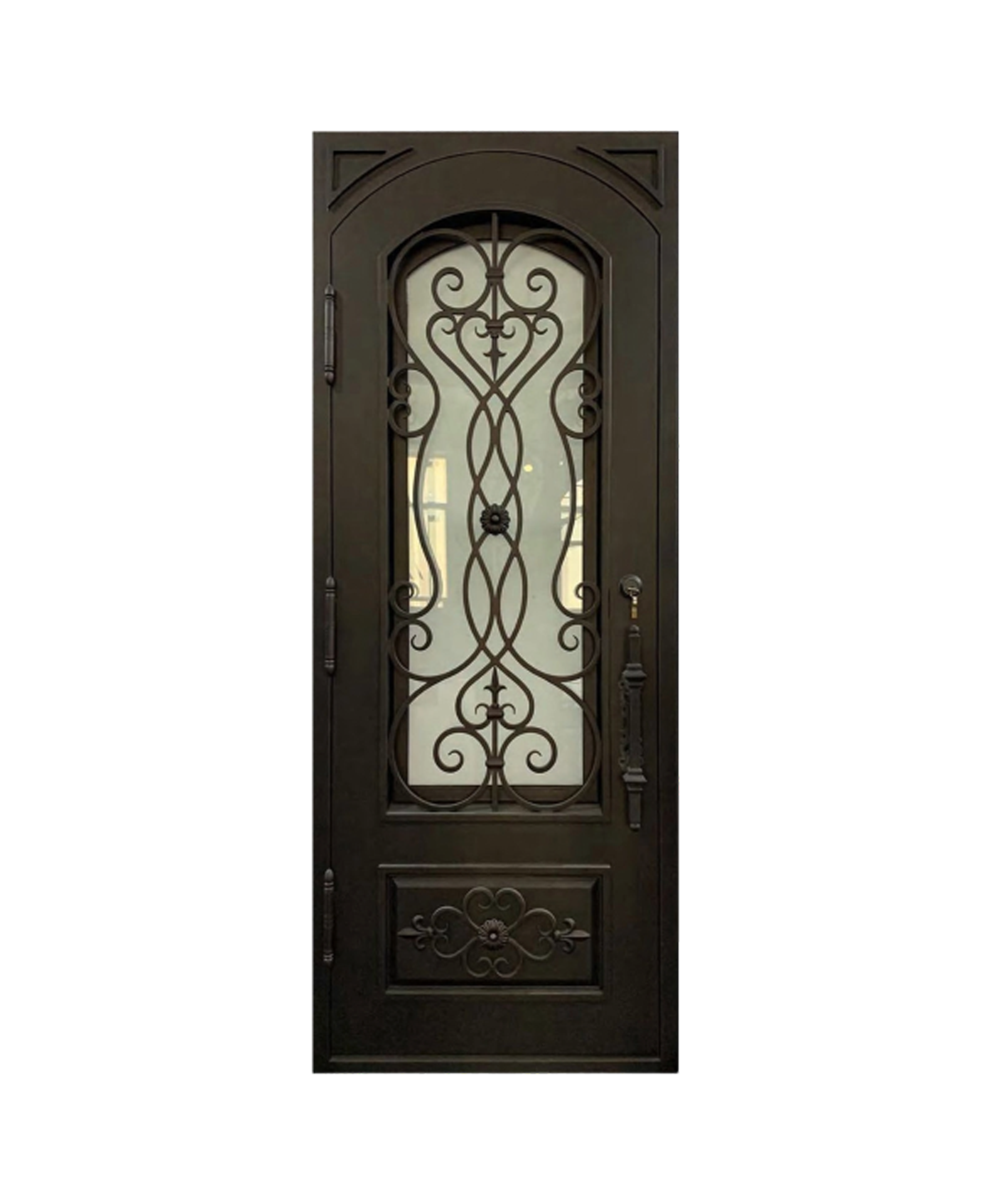 Seville Iron Single Front Door