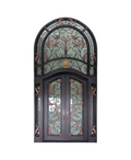 Gilded Autumn Grand Double Front Door