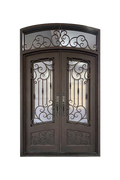 Nimbus Double Iron Door – Elegant Design Inspired by Ligh