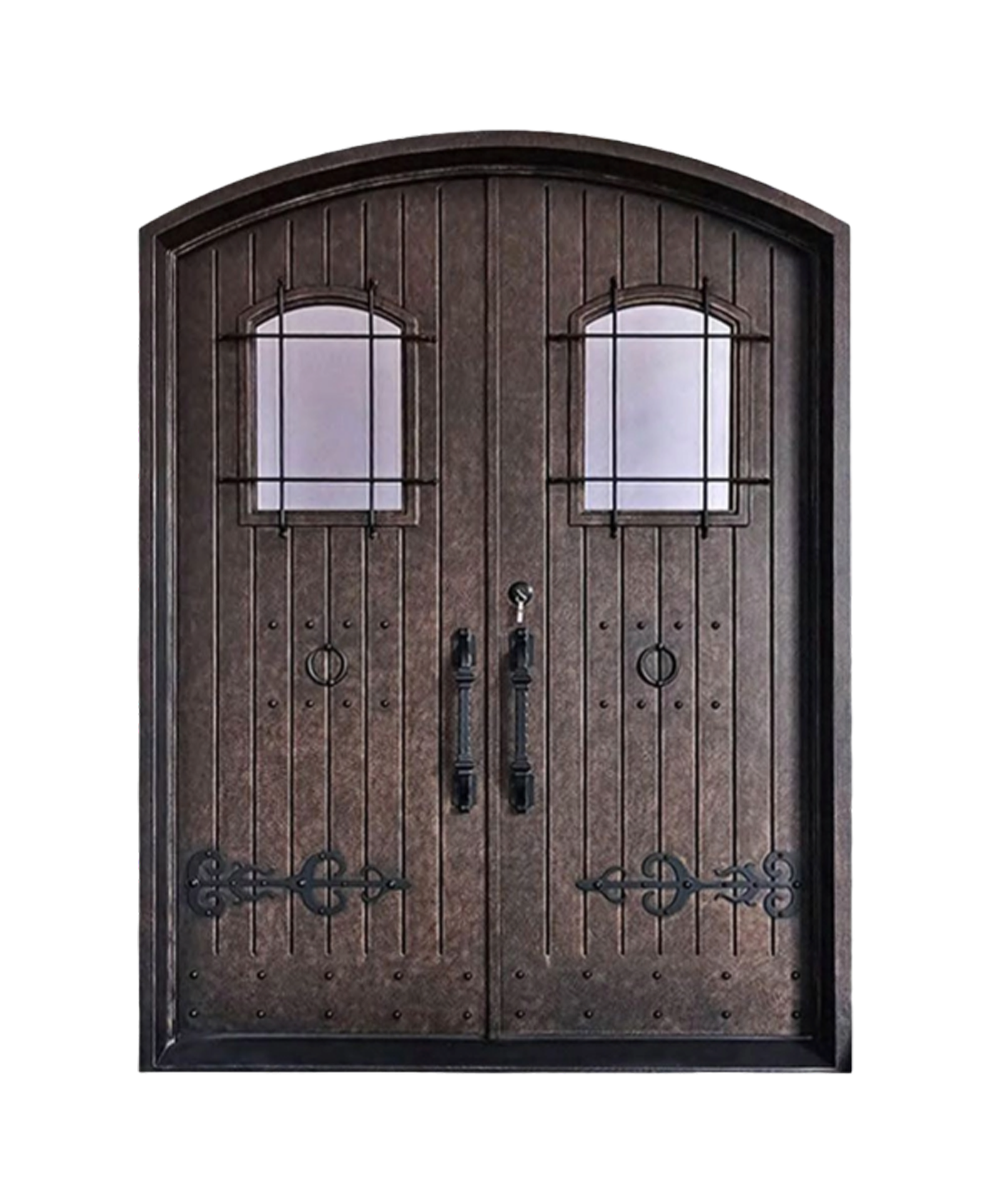 Highland Knight Iron Double Front Door
