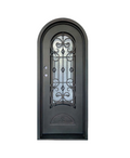 Oxford Estate Iron Single Front Door