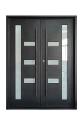 Axis Double Iron Door – Sleek Industrial Iron Design for Modern Spaces