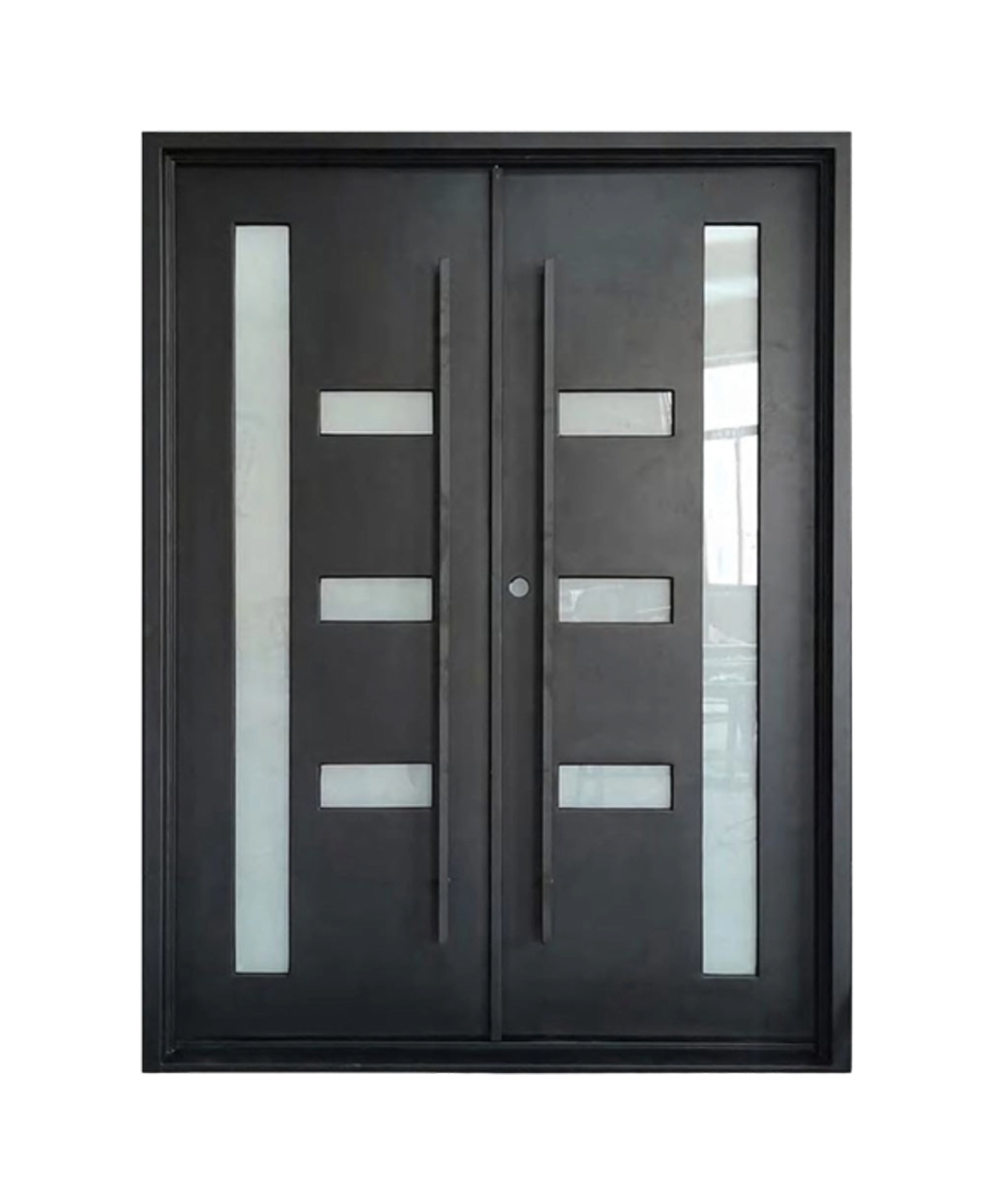 Axis Iron Double Front Door