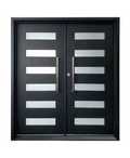 Broadway Iron Double Front Door