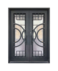 Celestial Orbit Iron Double Front Door
