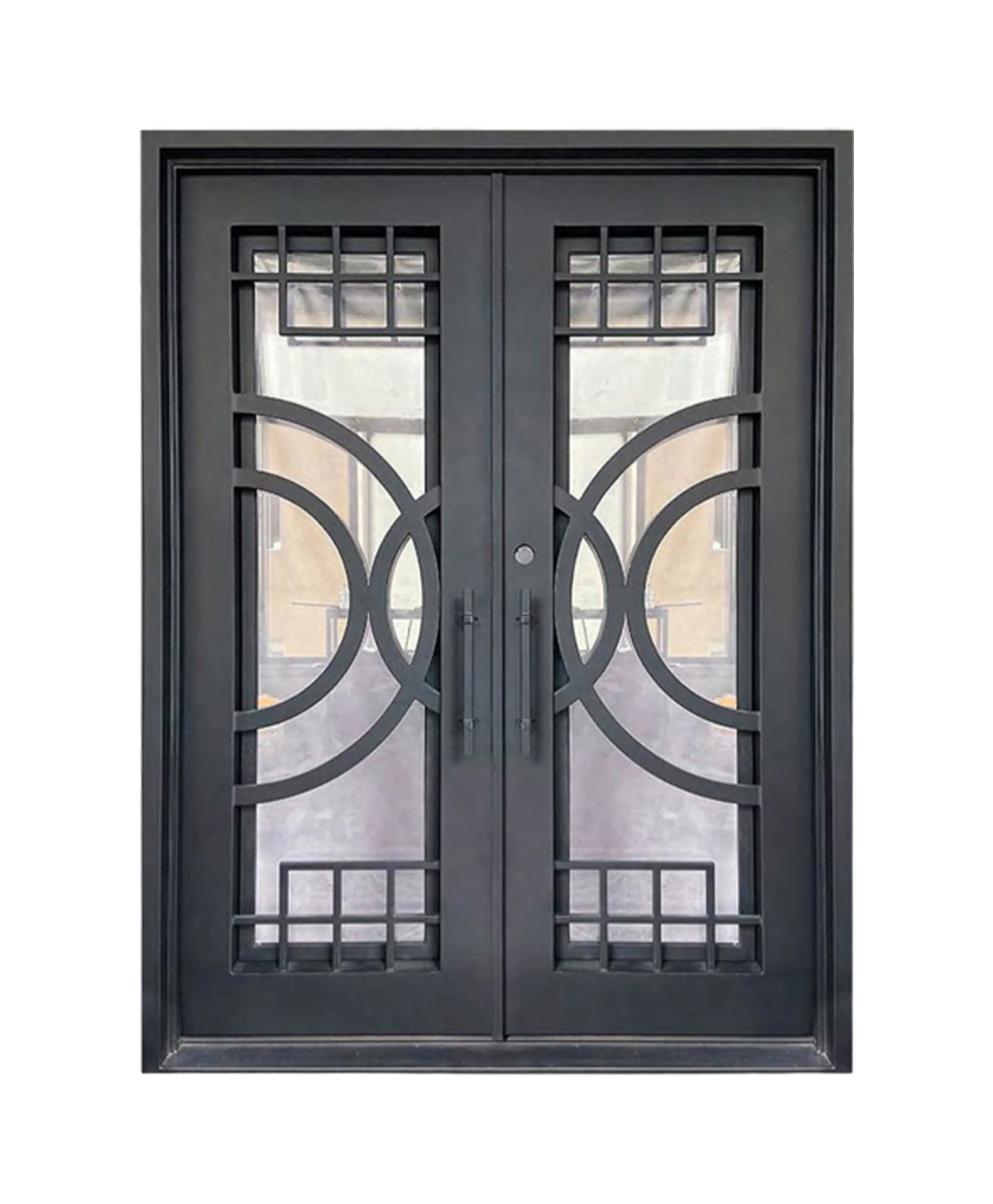 Celestial Orbit Iron Double Front Door