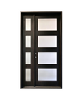 Echelon  Iron Front Door With Sidelights