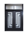 Avenue Iron Double Front Door