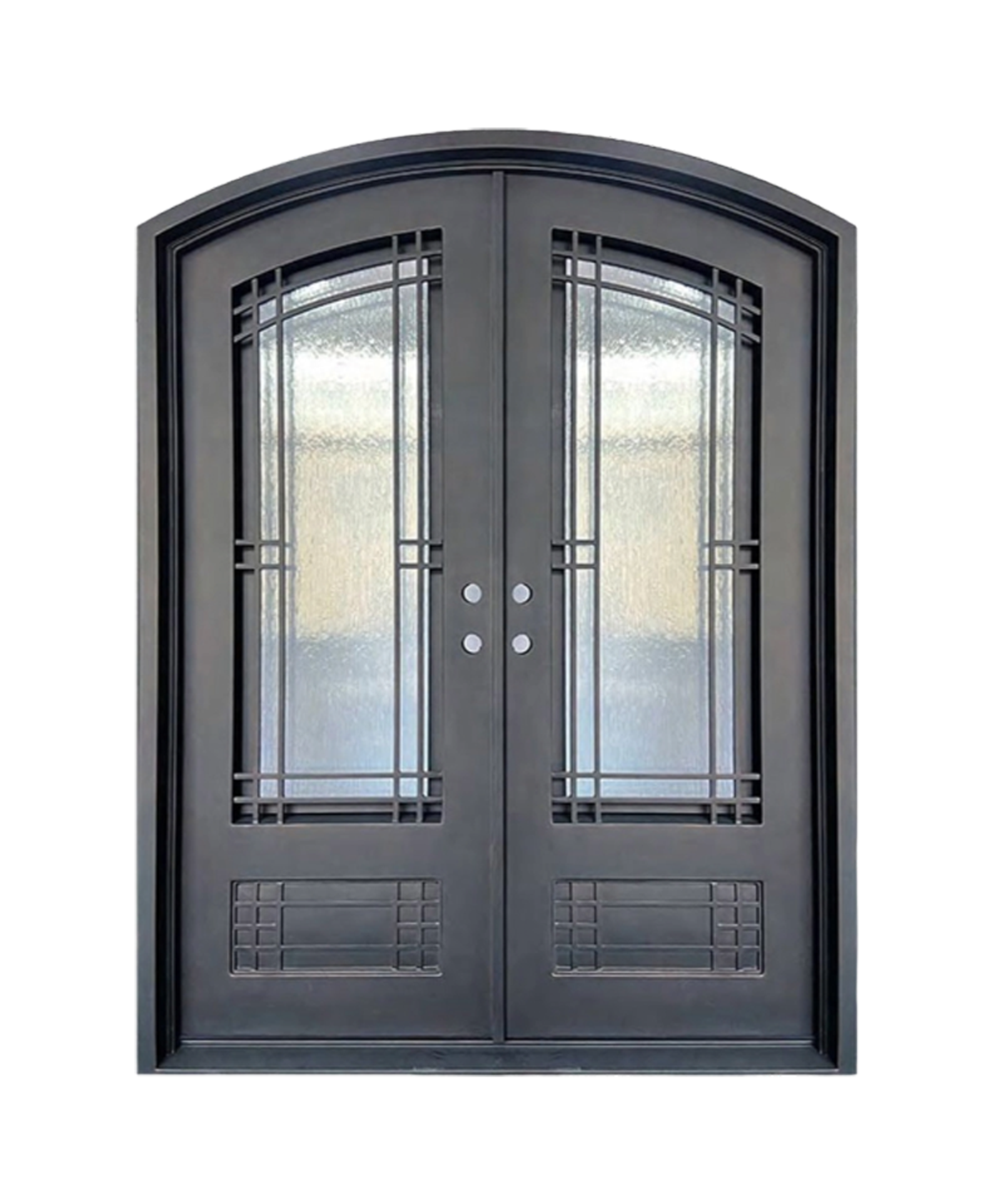 Windsor Lane Iron Double Front Door
