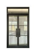 Modern Loft Double Iron Door – Sleek Design for Open, Contemporary Spaces