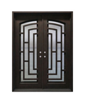 Maze Royale Iron Double Front Door