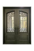 Lexington Double Iron Door – Elegant Ironwork with Customizable Detailing