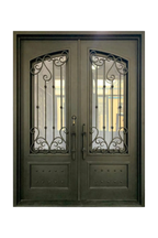 Lexington Double Iron Door – Elegant Ironwork with Customizable Detailing