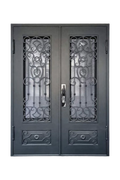Florence Gate Double Iron Door – Artisan Ironwork with Classic Design