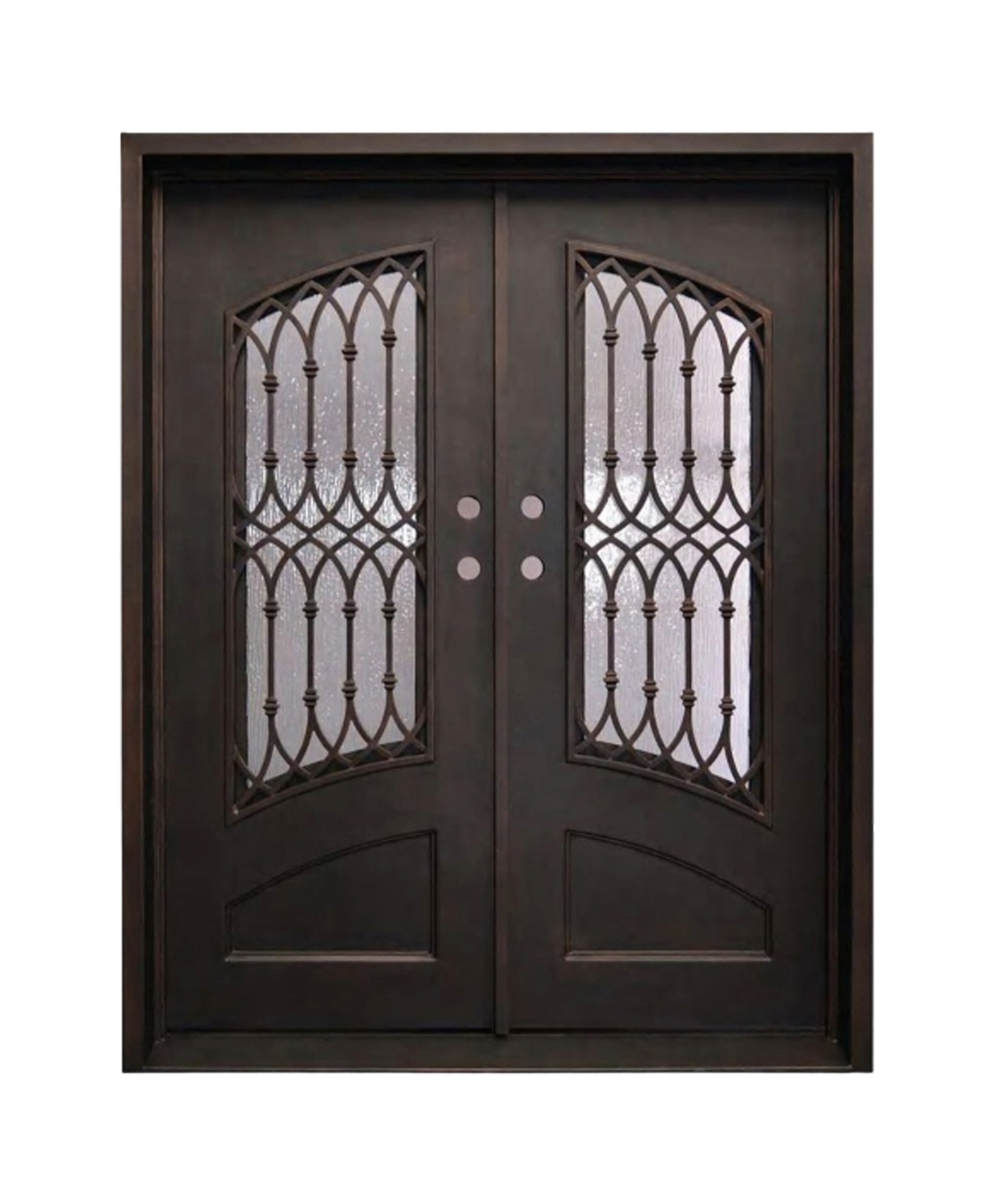 Manor Iron Double Front Door