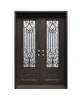 Elmwood Iron Double Front Door