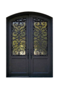 Midnight Sonata Double Iron Door – Symmetrical Iron Design
