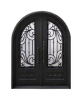 Regal Wave Iron Double Front Door