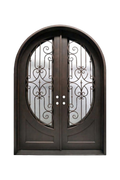 Ornate Passage Double Iron Door – Timeless Detail and Luxury Design by Nationwide Iron Works