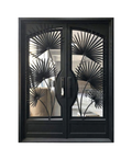 Island Canopy Iron Double Front Door