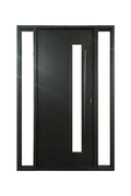 Vista Frame Iron Single Front Door