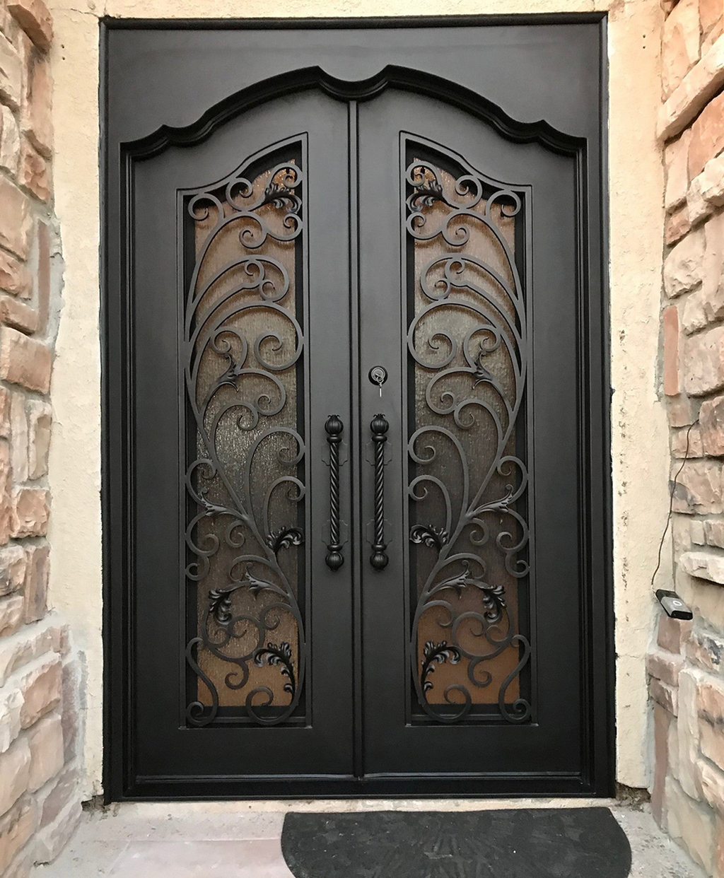 PEACOCK- AS Double Front Door